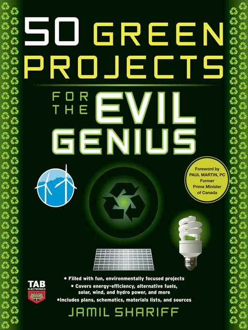 Title details for 50 Green Projects for the Evil Genius by Jamil Shariff - Available